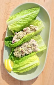 Tuna in romaine heart