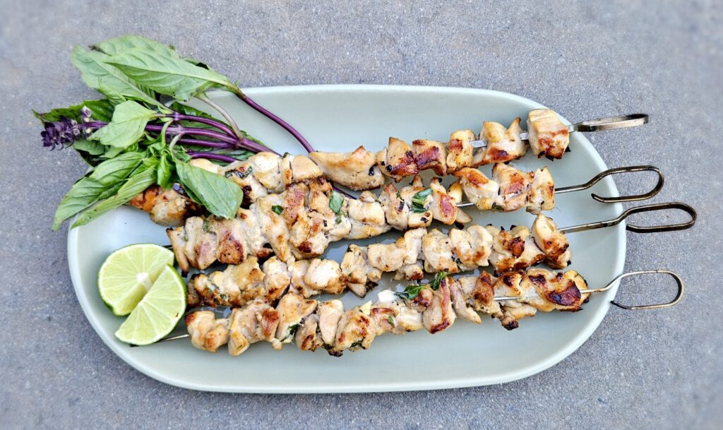 Thai Chicken Skewers