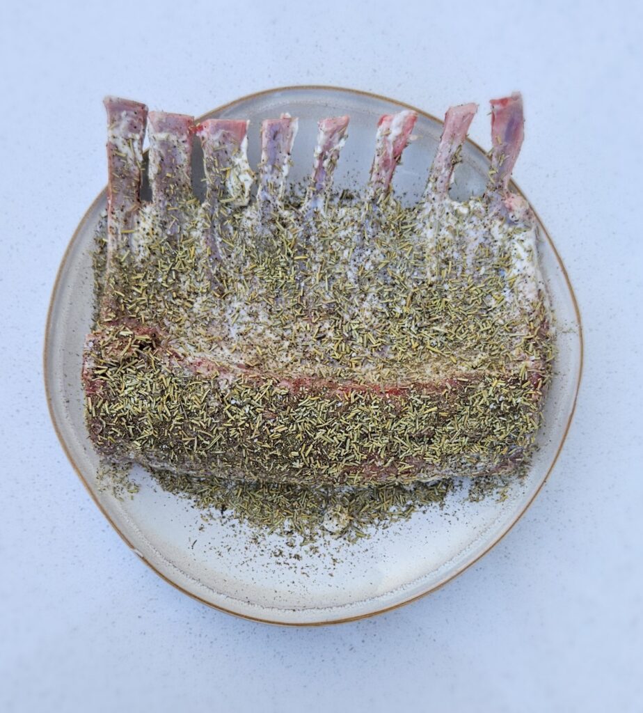 Herb Crusted Rack of Lamb