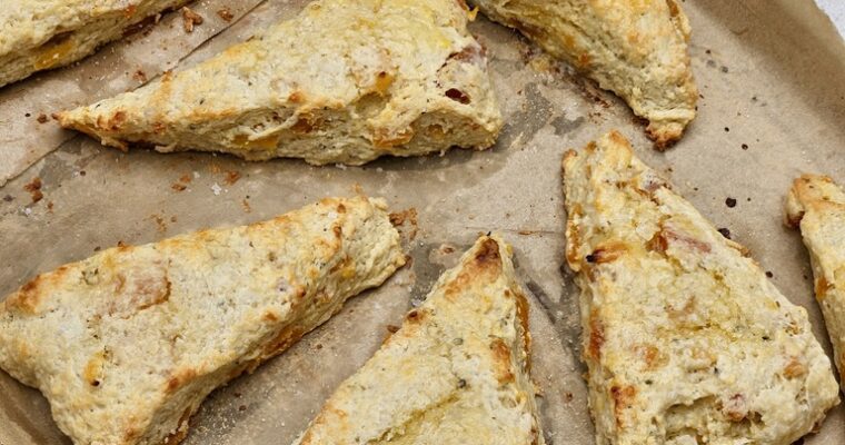 Probiotic Scones with Apricot and Kefir